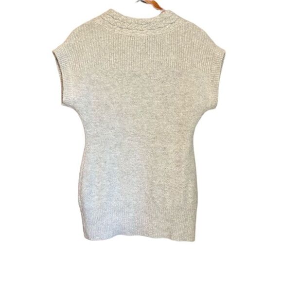 Elena solano short sleeve sweater angora & wool blend sweater - Picture 8 of 8